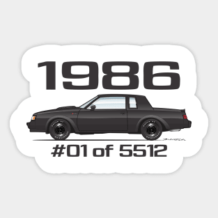 #01 of 5512 Sticker